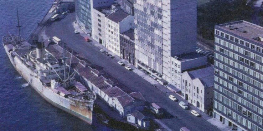 SS Trangie at Circular Quay, Sydney, Australia